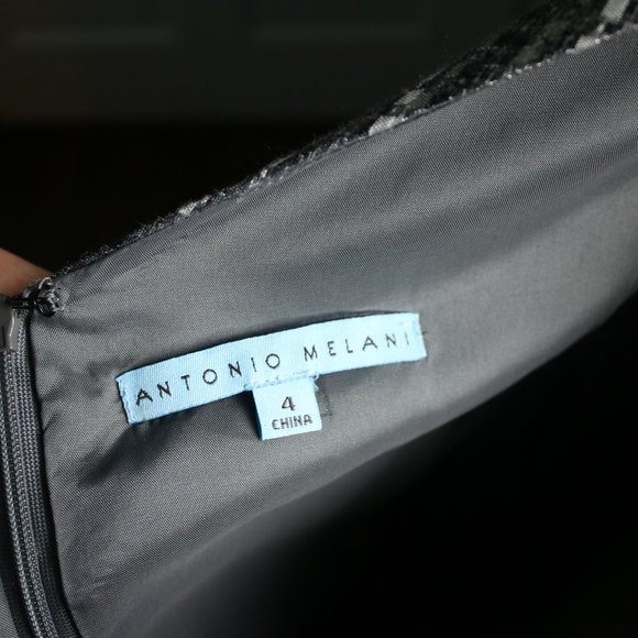 Metallic Silver Dress - Picture 3 of 4